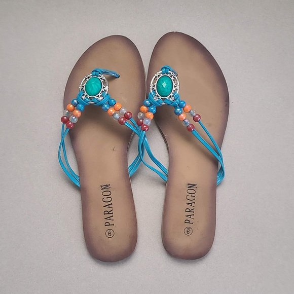 Colorful Paragon Summer Sandals - Picture 1 of 7